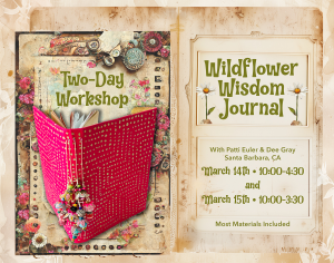 Mixed media art journal workshop